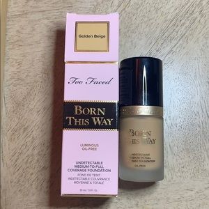 Too faced born this way foundation in golden beige